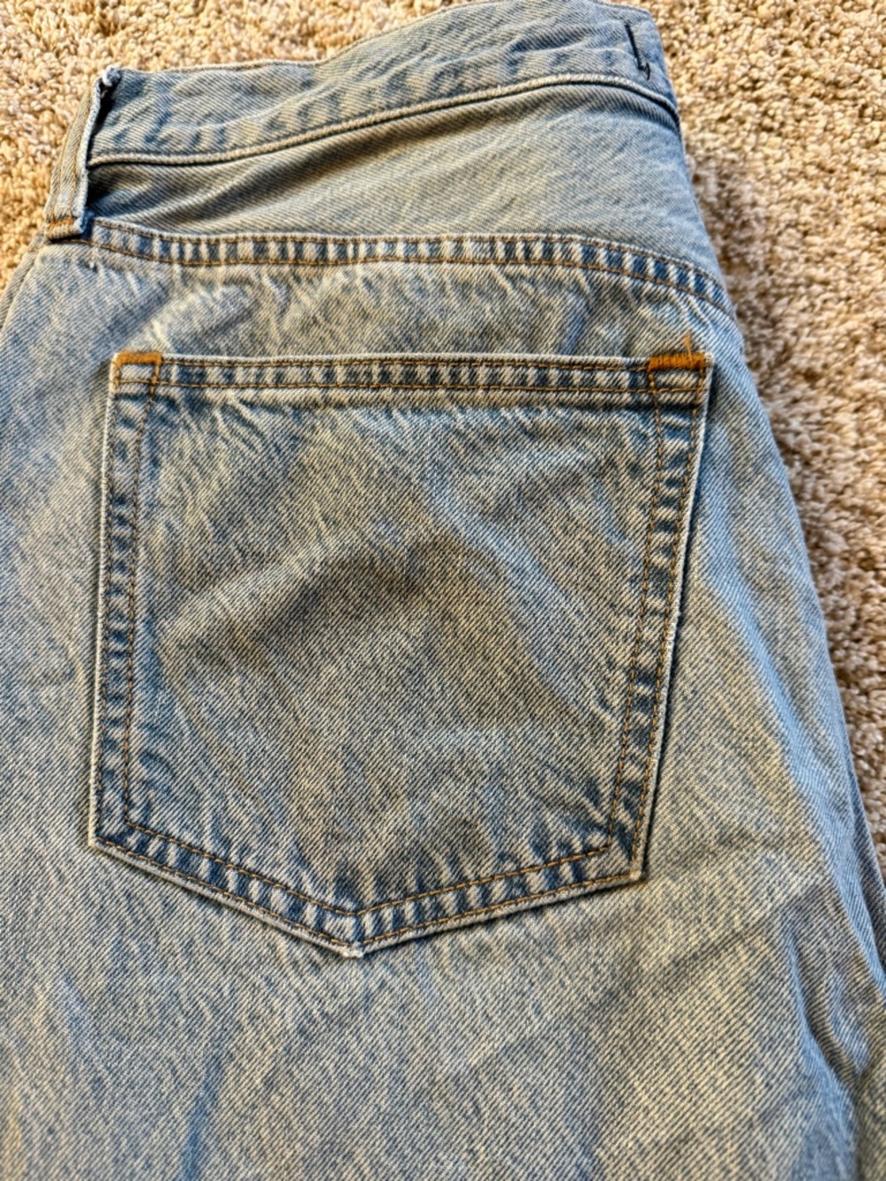 Abercrombie Light Wash Denim Jeans
